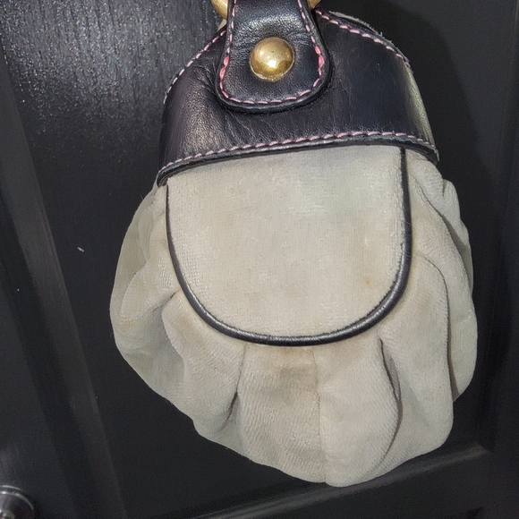 Juicy Couture Black and Pink Shoulder Bag